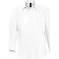 Sols  Camisas mangas comprida BOSTON STYLE OXFORD  Branco Disponível em tamanho para homem. EU XXL,EU S,EU M,EU L,EU XL,EU 3XL,EU 4XL.Homem > Roupas > Camisas mangas compridas 