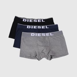 Diesel Lote de 3 boxers em algodão stretch classique 