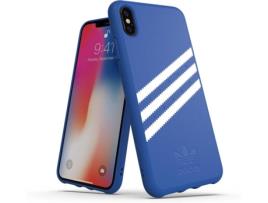 Capa iPhone XS Max ADIDAS Moulded Suede Azul
