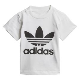 Adidas Originals T-shirt de mangas curtas, 3/6 meses-3/4 anos
