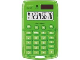 Calculadora Básica REBELL Starlet GR Verde (8 dígitos)