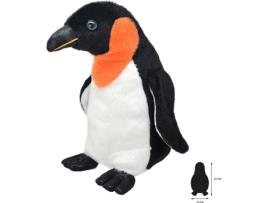 Peluche  Pinguim Imperador (17 x 12 x 25 cm - Poliéster)