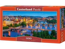 Puzzle CASTORLAND Prague at Night (600 Peças)