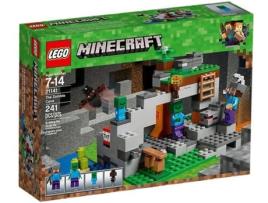 LEGO Minecraft:  A Caverna dos Zombies  - 21141 (Idade mínima: 7 - 241 Peças)