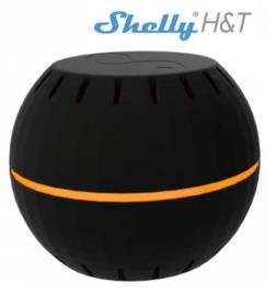 Monitor Ambiental de Temperatura e Humidade (Preto) - Shelly H&T