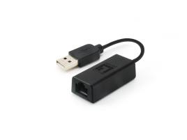 Placa de Rede Externa (RJ45) USB2.0 - USB-0301 - Level One