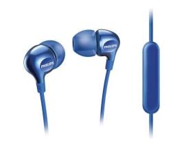 Philips SHE3705BL/00 Intra-auditivo Binaural Com fios Azul auricular para telemóvel 