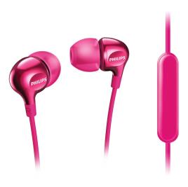 Headphones Intra-auditivos Binaural c/ Fios (Rosa) - Philips SHE3705PK/00