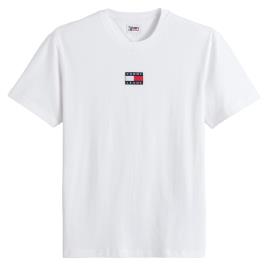 Tommy Jeans T-shirt de gola redonda, Tommy Badge