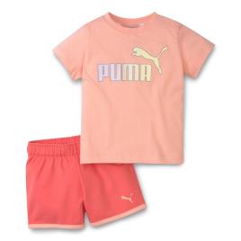 Puma Conjunto t-shirt e calções, 6 meses-3 anos