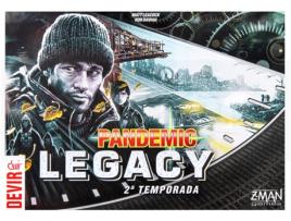 Jogo de Tabuleiro Pandemic Legacy 2: Black (Idade Mínima: 14 - Nível Dificuldade: Intermédio)