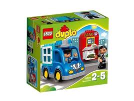 LEGO Duplo:  Patrulha de Polícia  - 10809 (Idade mínima: 2 - 15 Peças)