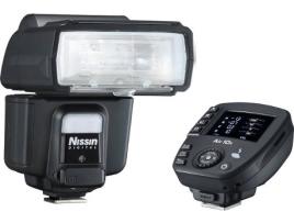 Flash NISSIN I60A + Air 10s p/ Nikon (NG: 60 - Controlo: TTL)