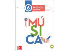 Livro Música 6E.Primaria +Cd Audicions de Merce Cano I Nogue (Catalão)