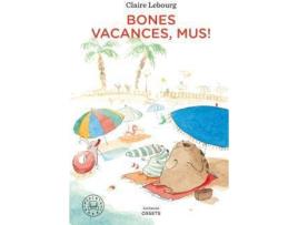 Livro Bones Vacances, Mus! de Claire Lebourg (Catalão)