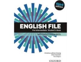 Livro English File, 3rd Edition Pre-Intermediate: Students Book & Online Skills Practice Pack