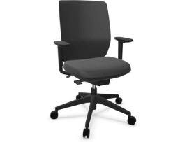 Cadeira de Escritório Operativa ACTIU Trim Serie 50 Preto (Braços reguláveis - Tecido)
