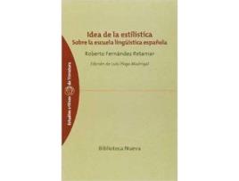 Livro Idea De La Estlistica