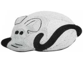 Tapete Arranhador para Gatos  Tapete em forma de Rato (56 x 40 cm)