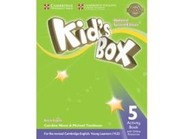 Livro Kids Box Level 5 Activity Book with Online Resources British English 2nd Edition