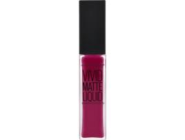 Batom MAYBELLINE Color Sensational Vivid Matte Liquid - 40 Berry Boost - Matte Lipstick