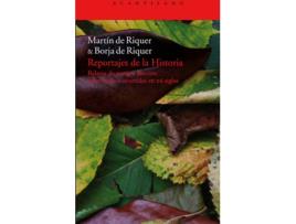 Livro Reportajes De La Historia de Martín De Riquer, Borja De Riquer (Espanhol)