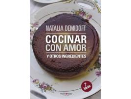 Livro Cocinar con amor de Natalia Demidoff (Espanhol - 2013)