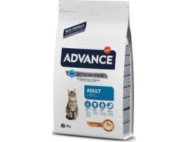 Ração para Gatos ADVANCE (3Kg - Seca - Adulto - Sabor: Frango e Arroz)