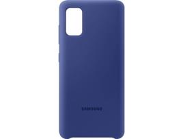 Capa  Galaxy A41 Silicone Azul