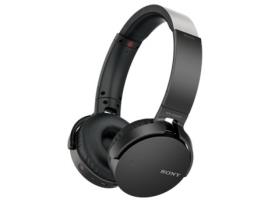 Auscultadores Bluetooth SONY Extra Bass (On Ear - Microfone - Preto)