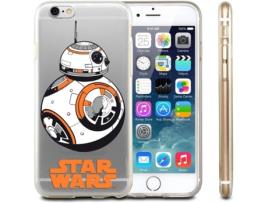 Capa iPhone 6, 6s, 7, 8 DISNEY STARS Star Wars Laranja