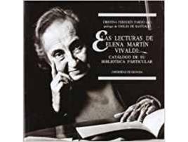 Livro Lecturas De Elena Martin Vivaldi, Las Catalogo De Su Bibliot de Sin Autor (Espanhol)