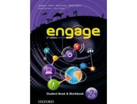 Livro Engage, Second Edition Level 2: Student Book & Workbook with MultiROM