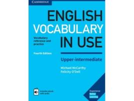 Livro English Vocabulary in Use Upper-Intermediate Book with Answers and Enhanced eBook : Vocabulary Reference and Practice