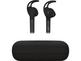 Auriculares Bluetooth True Wireless  Plus (In Ear - Preto)