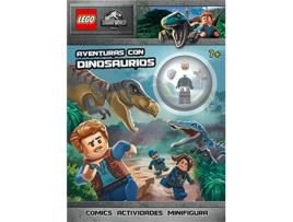 Livro Jurassic World Lego: Aventuras Con Dinosaurios de Jurassic World (Espanhol)