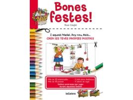 Livro Bones Festes Crea Les Postals De Nadal de R. Calafell, T. Vallès (Catalão)