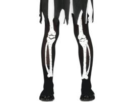 Legging  Esqueleto Preto (Tam: 5 a 9 anos)