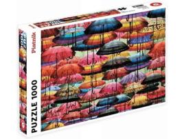 Puzzle  Guarda-Chuvas Coloridos (Idade Mínima: 8 Anos - 1000 Peças)
