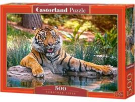 Puzzle CASTORLAND Sumatran Tiger (500 Peças)