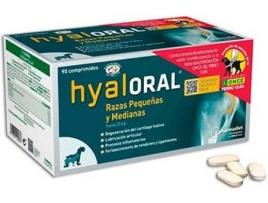 Complemento Alimentar para Cães PHARMADIET Hyaloral (90 Comprimidos - Porte Pequeno e Médio)