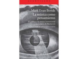 Livro La Música Como Pensamiento de Mark Evan (Espanhol)