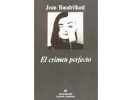 Livro El Crimen Perfecto de Jean Baudrillard