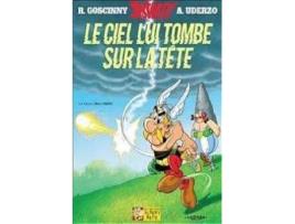 Livro 33.Asterix:Ciel Lui Tombe Sur Tete (Frances) de A.Uderzo Goscinny (Francês)