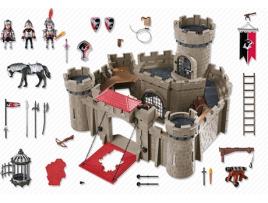 PLAYMOBIL Knights: Castelo dos Cavaleiros Do Falcão (Idade mínima: 4)