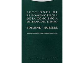 Livro Lecciones Fenomenologia Conciencia Interna Del Tiempo de Edmund Husserl (Espanhol)