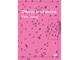 Livro Dibujo Anatómico de Peter Jenny (Espanhol)