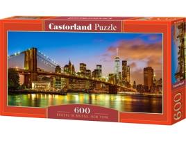 Puzzle CASTORLAND Brooklyn Bridge, New York (600 Peças)