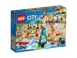 LEGO City: Diversão na praia 60153 (Idade mínima: 5 - 169 Peças)