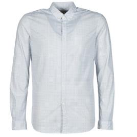 Tom Tailor  Camisas mangas comprida AOP SHIRT  Branco Disponível em tamanho para homem. S,M,L,XXL.Homem > Roupas > Camisas mangas compridas 